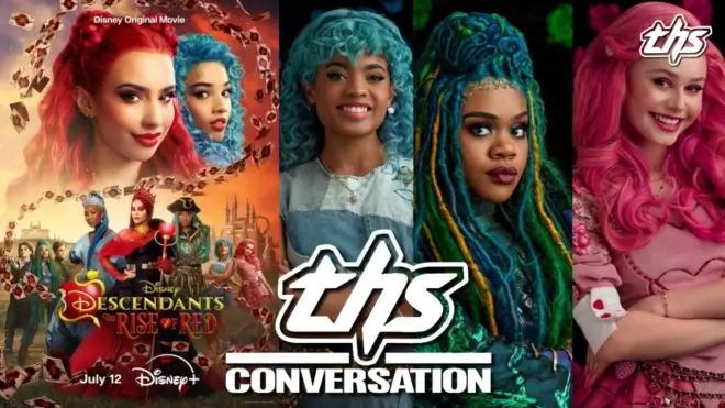DESCENDANTS: THE RISE OF RED - Ruby Rose Turner, Morgan Dudley, and Dara Renee | THS Interview