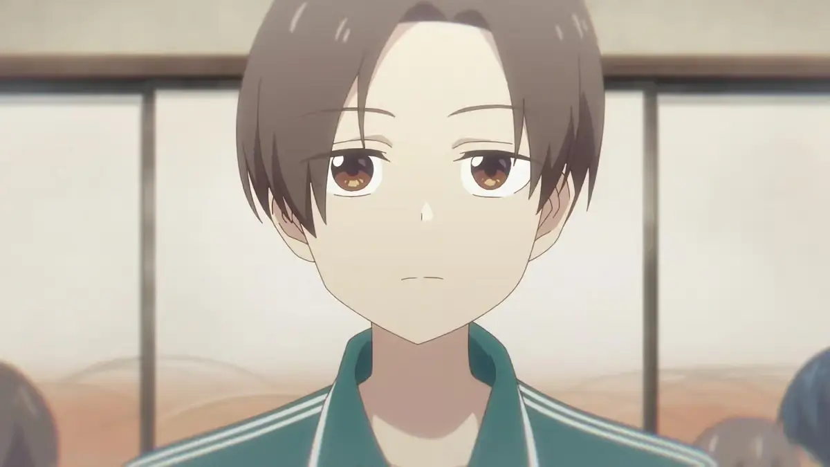 Senpai is an Otokonoko Ep. 7 "Like That" screenshot showing Ryuji with a blank look on his face.