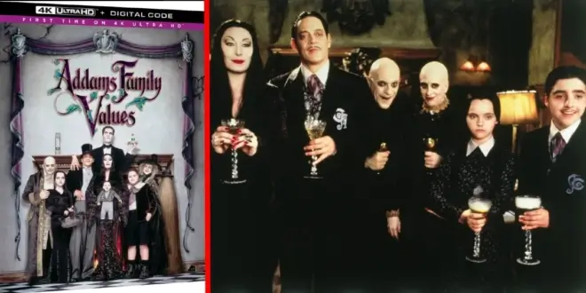 'Addams Family Values' Heads To 4K UHD This October With New Extras
