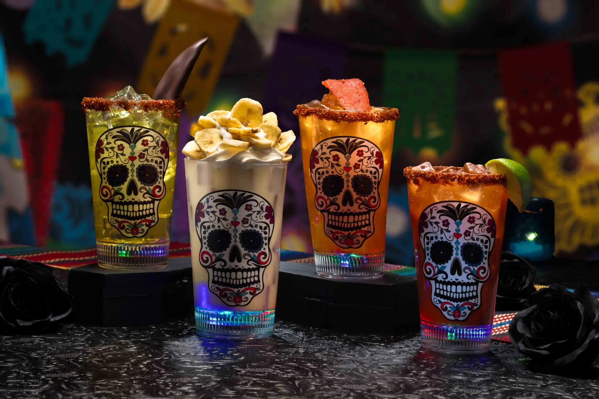 HHN 2024 Food Dia De Los Muertos Cocktails 2