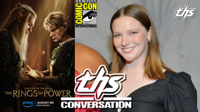 Morfydd Clark LOTR Rings of Power SDCC interview