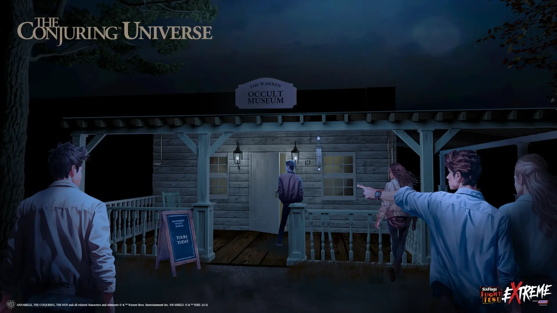 SFMM Fright Fest Extreme The Conjuring Universe Facade