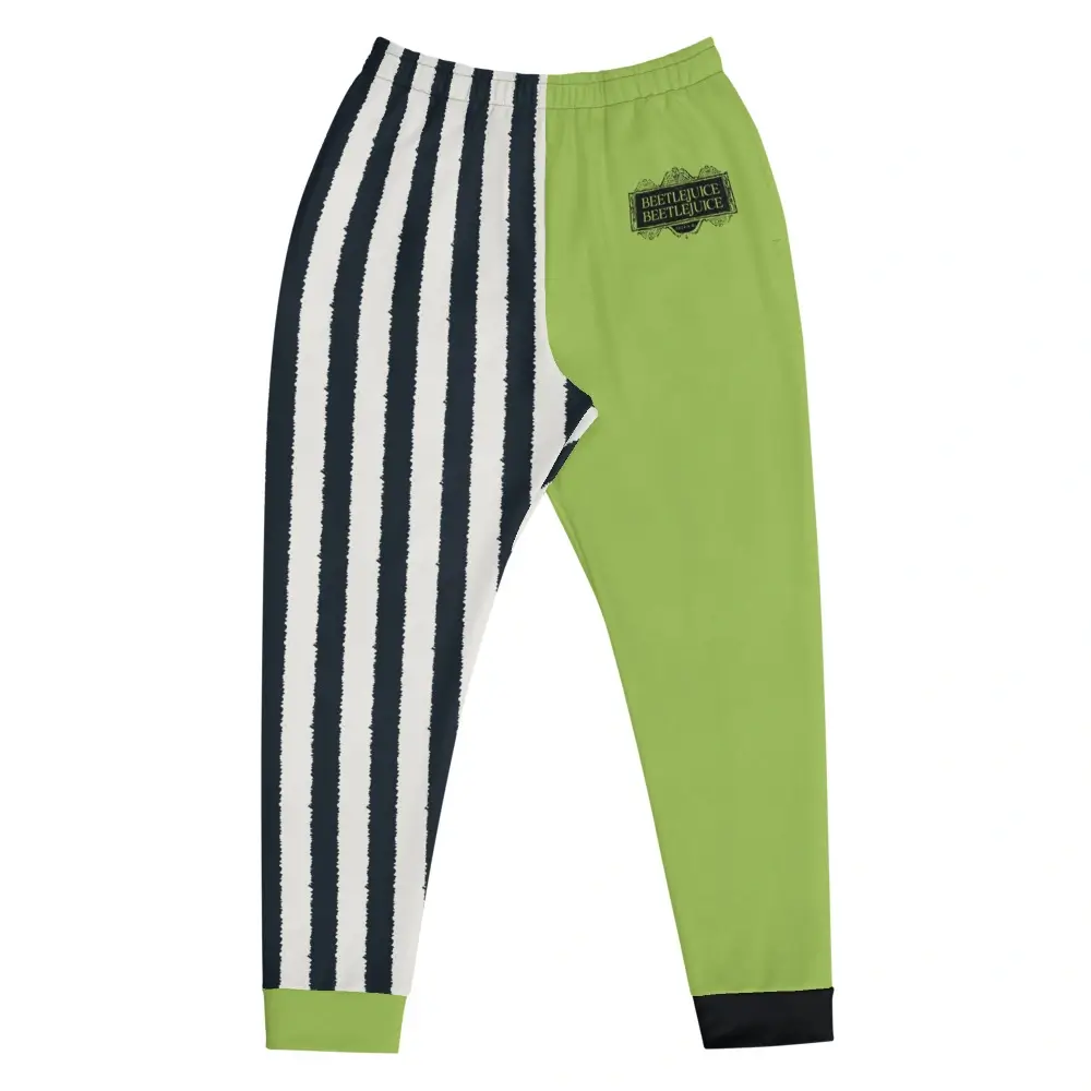 All Over Print Recycled Mens Joggers White Front 66867318b1b3b White
