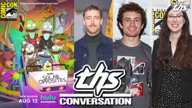 Solar Opposites Season 5 Roundtable: Thomas Middleditch, Sean Giambrone & Sydney Ryan [SDCC 2024 Interview]