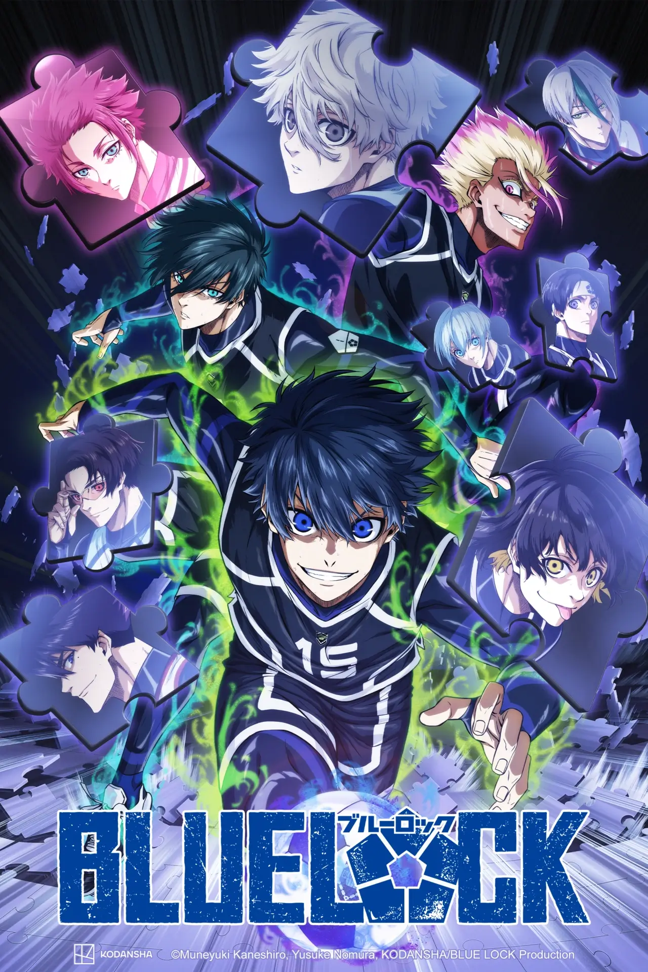 BLUE LOCK 2nd Season NA key art.