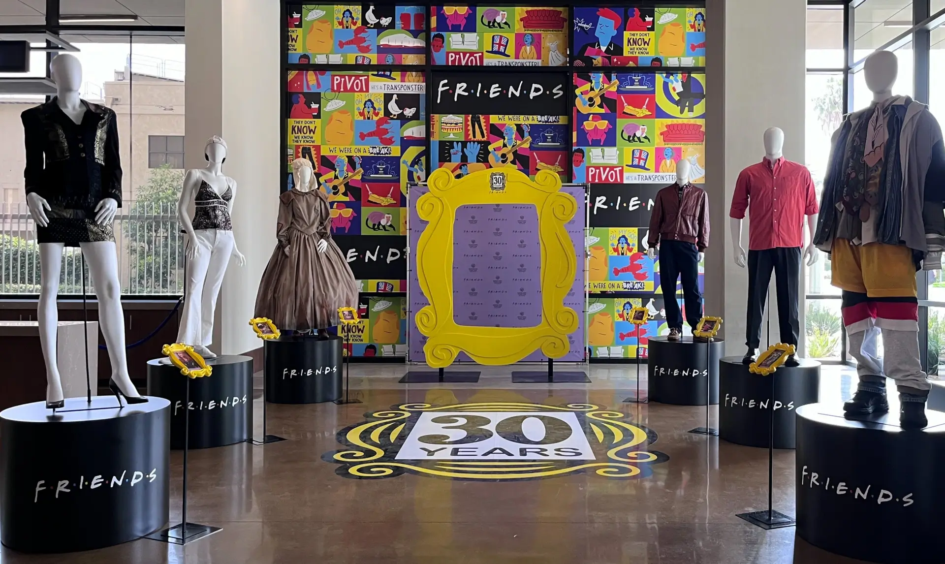 Friends 30th Anniversary Exhibit