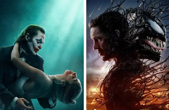Premiering in October: Joker 2, Venom 3