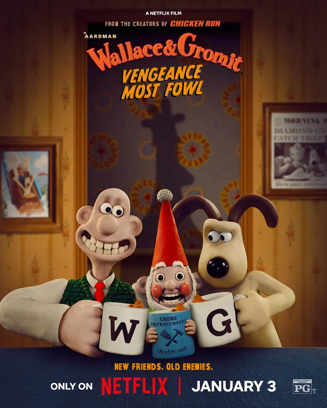 Wallace & Gromit Return in 'Vengeance Most Fowl' [TRAILER]