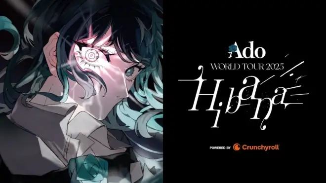 Ado WORLD TOUR 2025 “Hibana” Announced By Crunchyroll