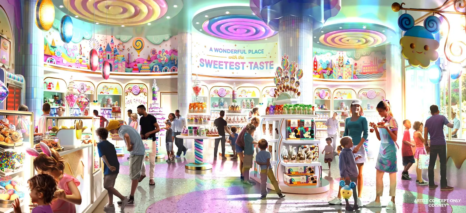 Disney Wonderful World Of Sweets DTD Artist Concept