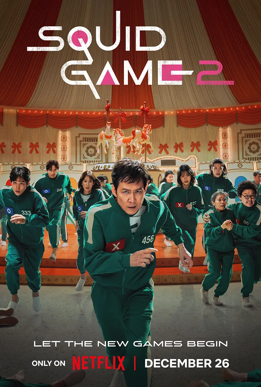 Squid Game Season Two poster.