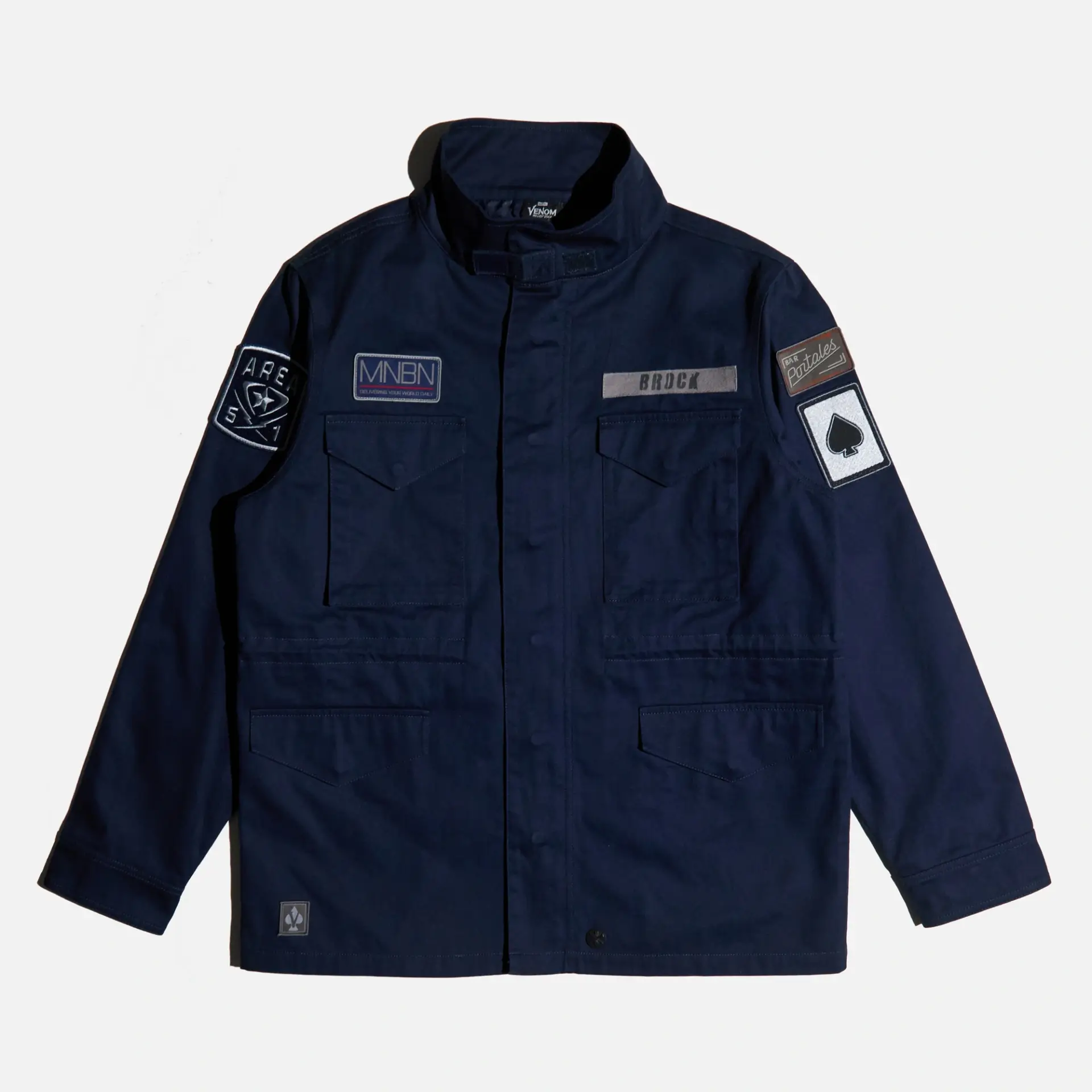 Eddie Brock Story Venom Military Field Jacket Image 10
