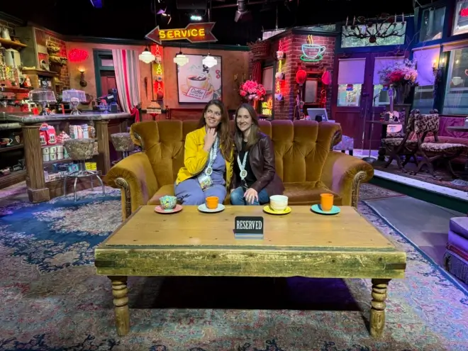 Friendsgiving Warner Bros Backlot Tour!
