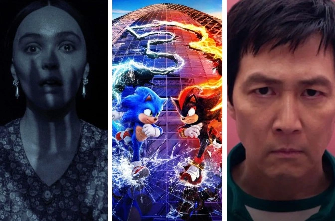 December premieres - Nosferatu, Sonic 3, Squid Game