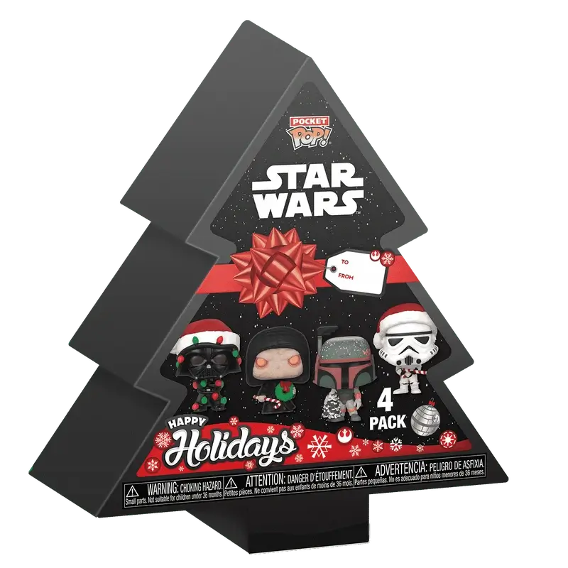 Star Wars Pocket Pop! Holiday 4-Pack, $17