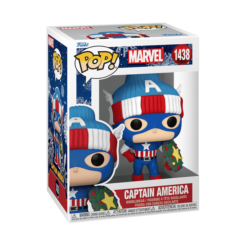Captain America with Wreath Shield Marvel Funko Pop!, $12