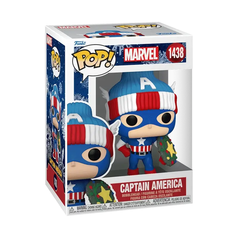 Captain America with Wreath Shield Marvel Funko Pop!, $12