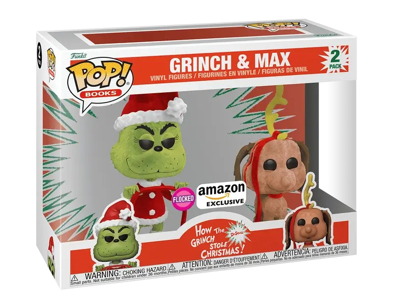The Grinch Funko Pop! Grinch & Max 2-Pack, $30