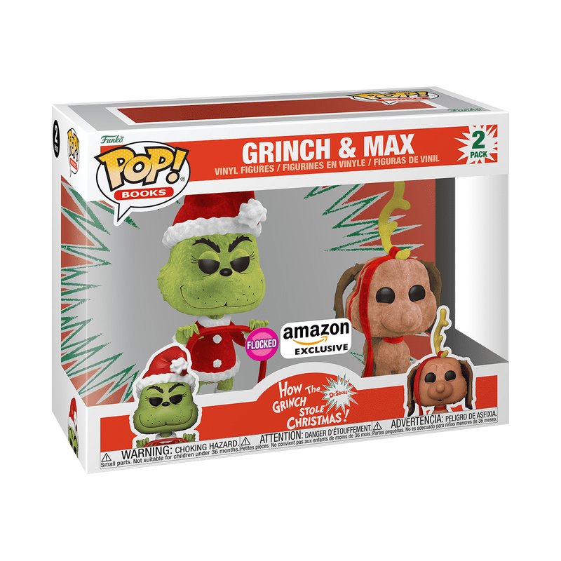 The Grinch Funko Pop! Grinch & Max 2-Pack, $30