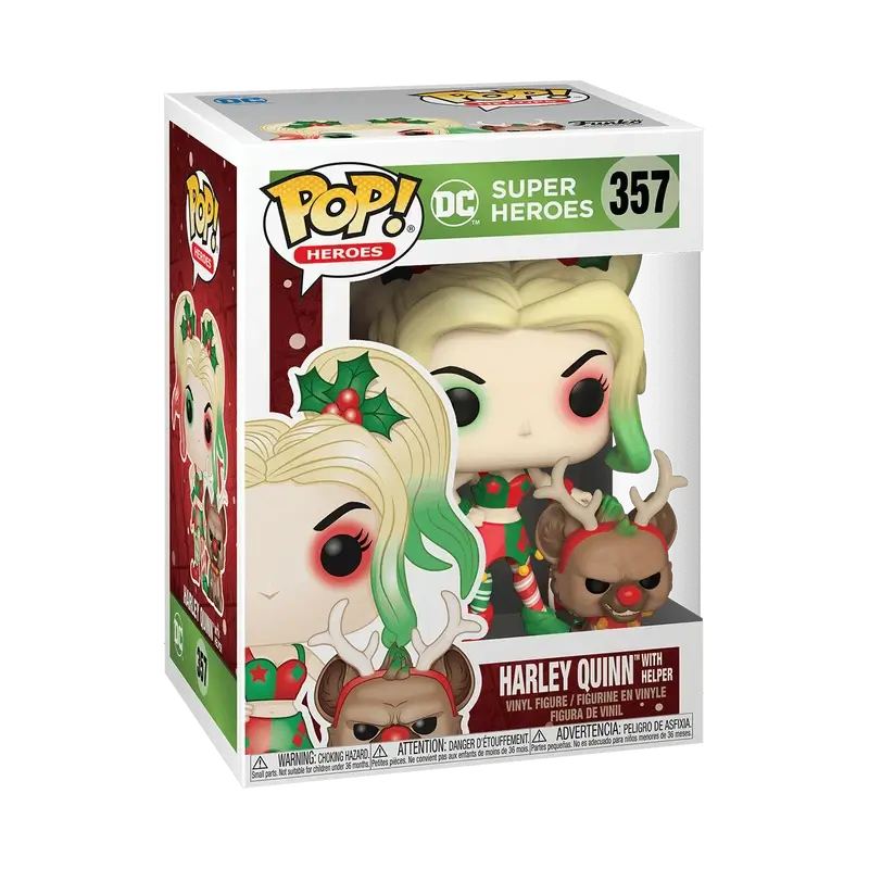Harley Quinn with Helper DC Comics Funko Pop!, $12