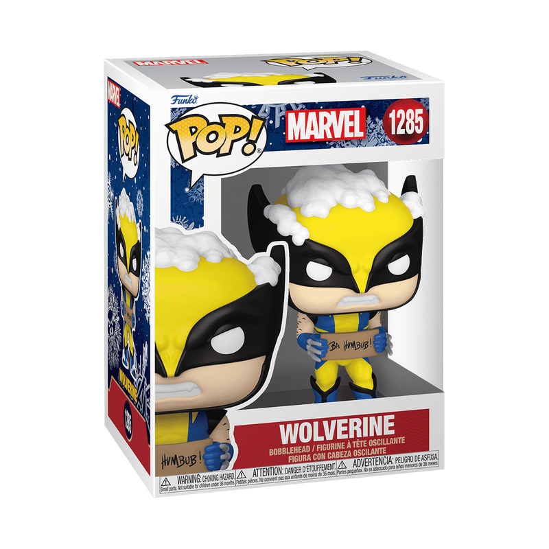 Holiday Wolverine Marvel Pop!, $12