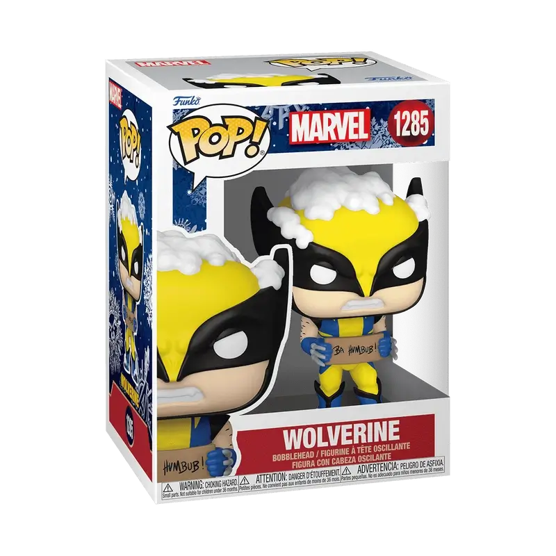 Holiday Wolverine Marvel Pop!, $12