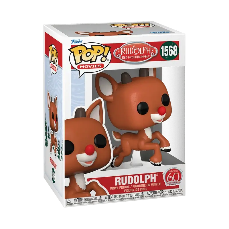 Rudolph Flying Funko Pop! (60th Anniversary), $12