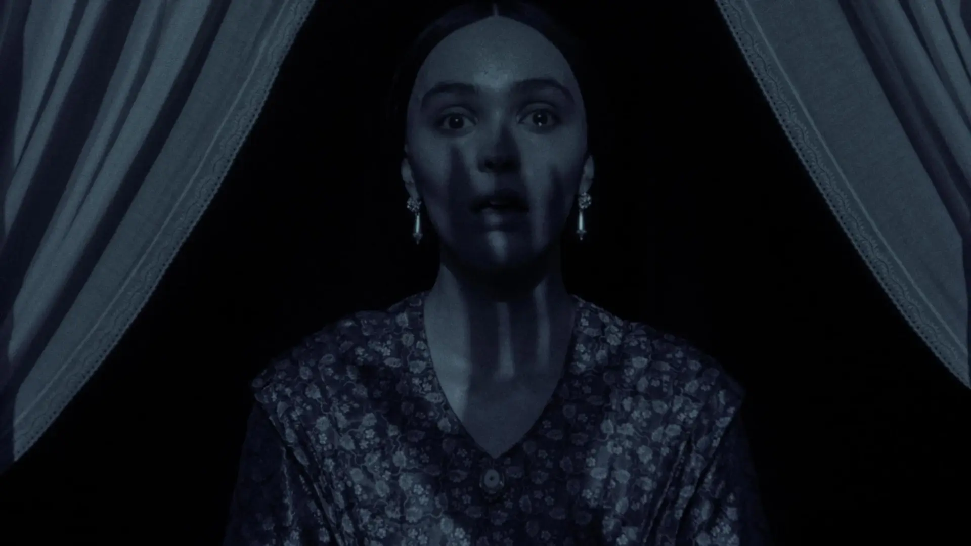 Lily-Rose Depp as Ellen in Nosferatu.