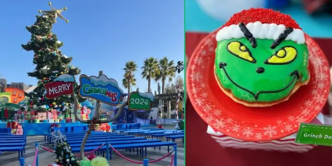 Universal Studios Hollywood Sets Up The Holidays For Fun With 'Grinchmas'