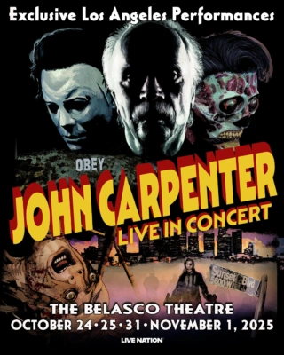 John Carpenter Brings His Concert On Halloween To The Rest Of The World Streaming [Fright-A-Thon]