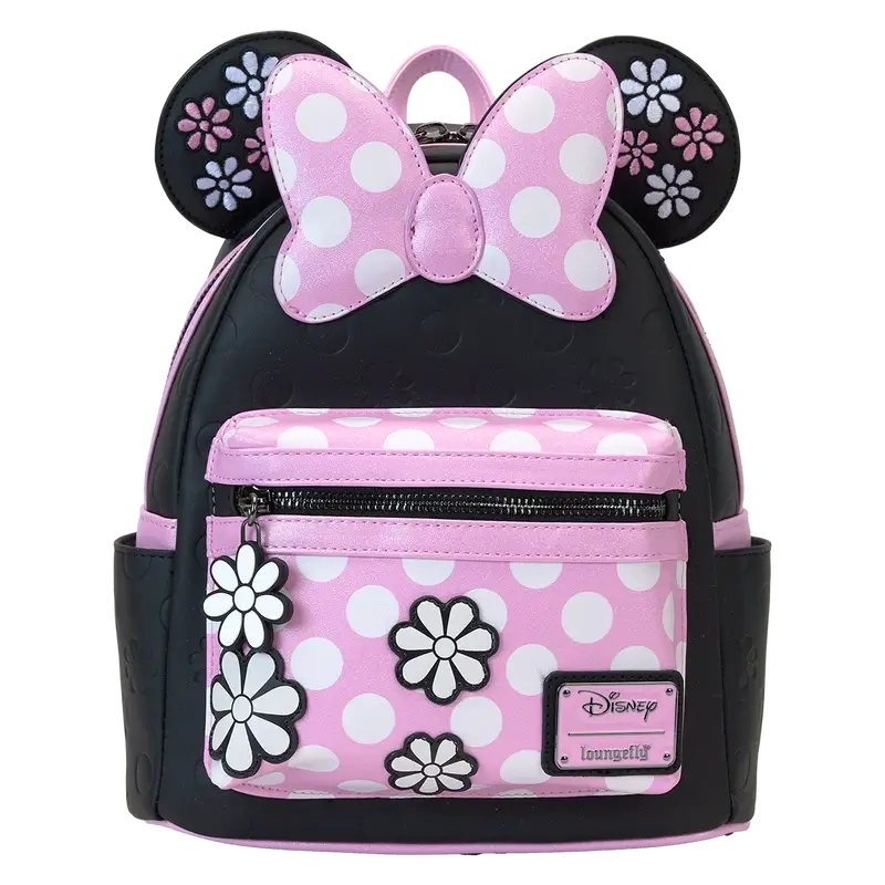 Minnie Mouse Floral Rock The Dots Mini Backpack Hi Res