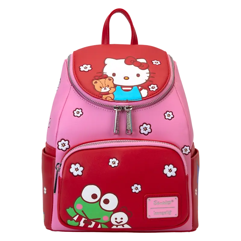 Sanrio Hello Kitty Friends Color Block Mini Backpack Hi Res