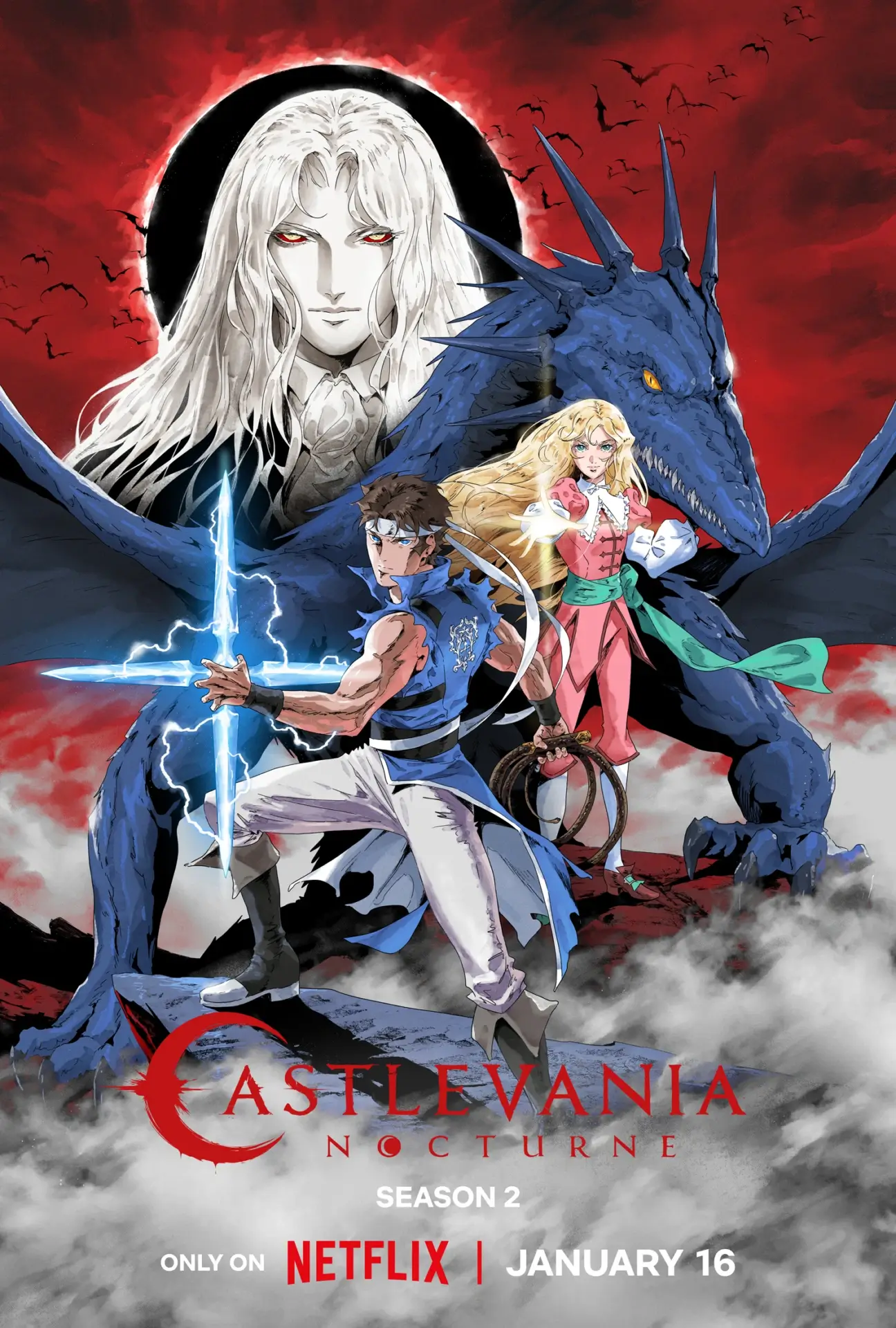Castlevania: Nocturne season 2 key art