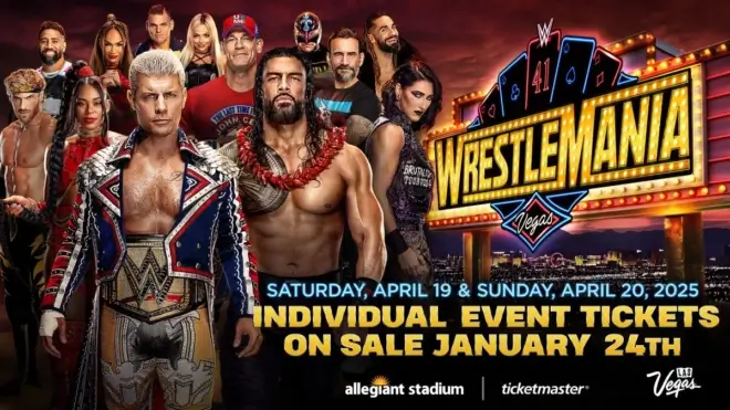 Wrestlemania 41 Individual Event Tickets Will Be Available Soon