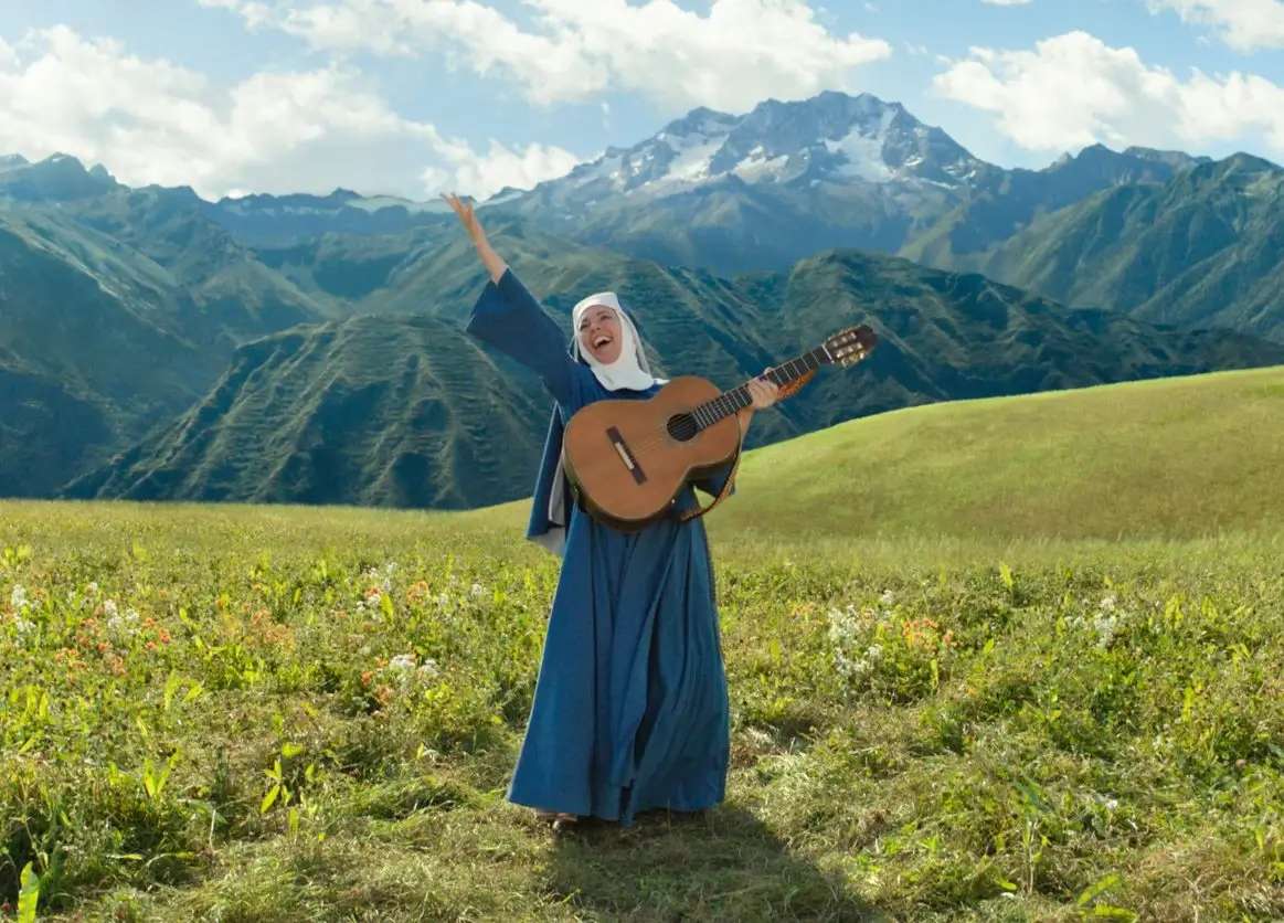Oliva Colman as Reverend Mother in Paddington in Peru