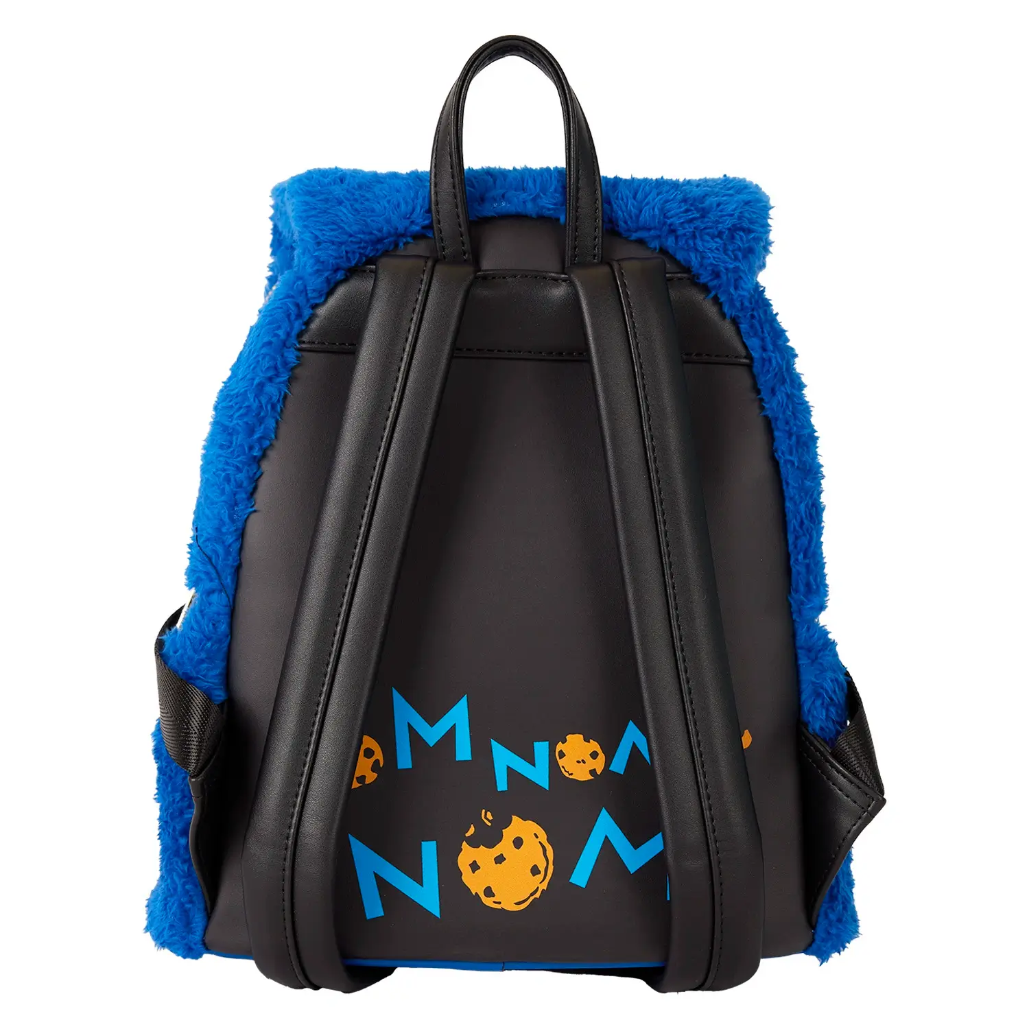 SESBK0013 LFSSESAMESTREETCOOKIEMONSTERPLUSHMINIBACKPAC 0894 HiRes