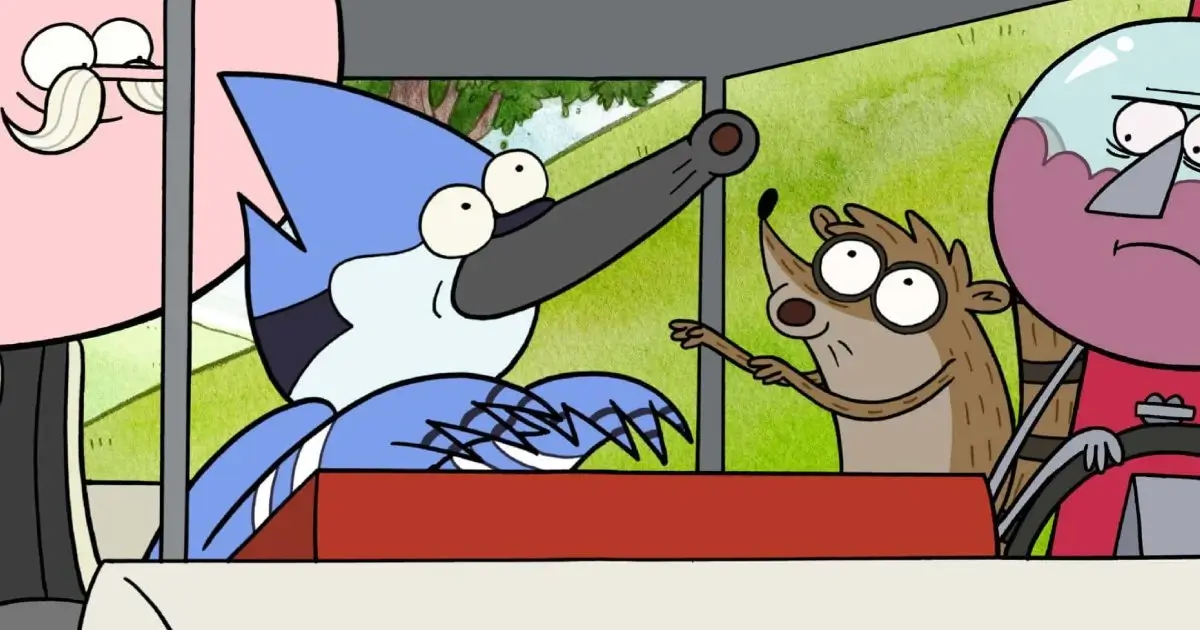 Regular Show's lovable slackers.