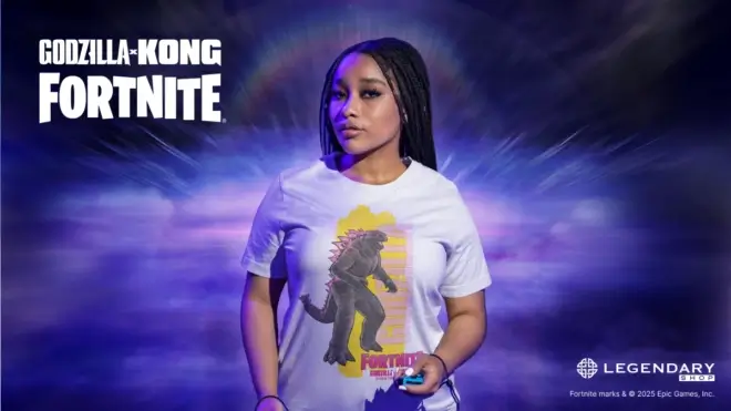 Godzilla x Fortnite Merch