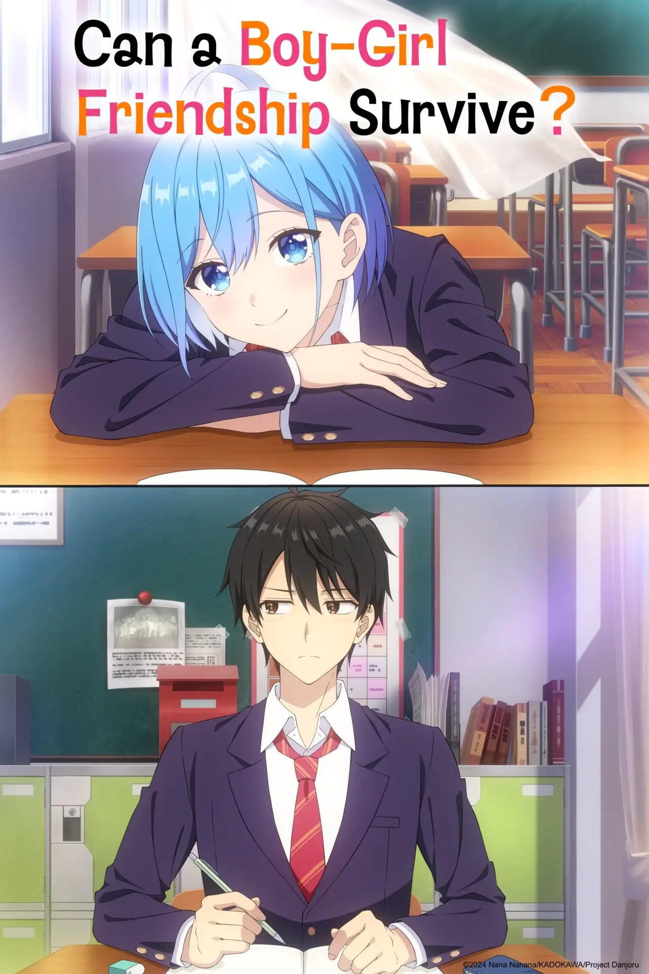 Can a Boy-Girl Friendship Survive? NA key art