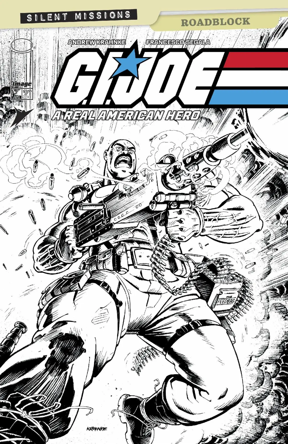 GI JOE COVER BW
