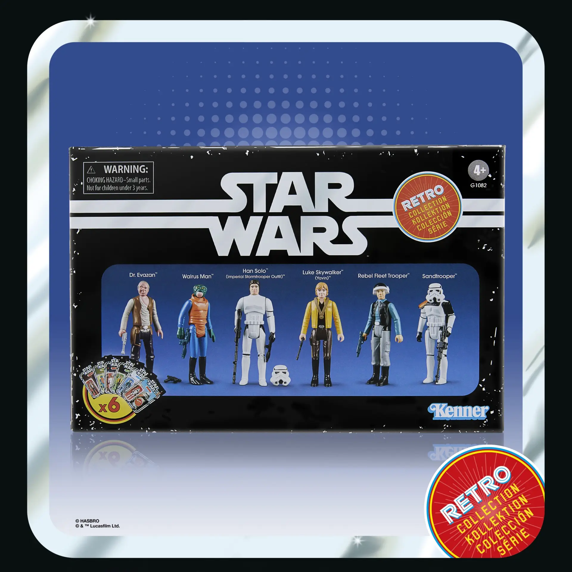 STAR WARS RETRO COLLECTION STAR WARS A NEW HOPE FIGURE MULTIPACK 1