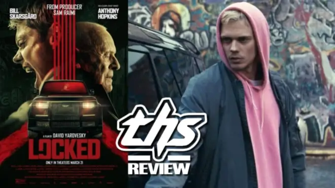 Locked - Bill Skarsgård Shines As Anthony Hopkins Torments Him In A Luxury SUV [Review]
