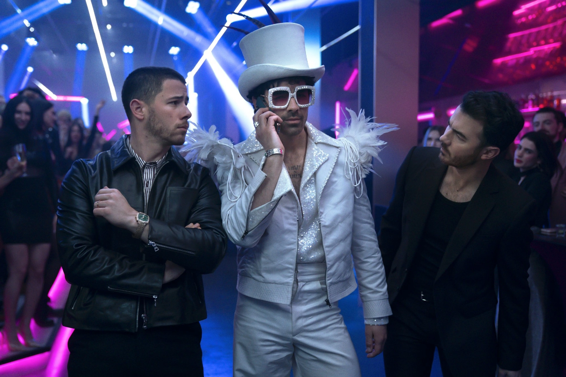 Nick Jonas, Joe Jonas and Kevin Jonas. Photo: Disney/John Medland