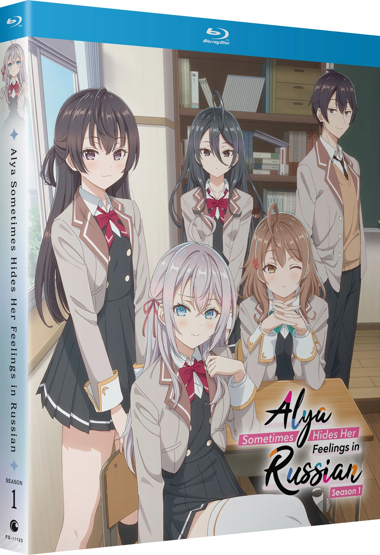 Alya Sometimes Hides Her Feelings in Russian Season 1 – Blu-ray front
