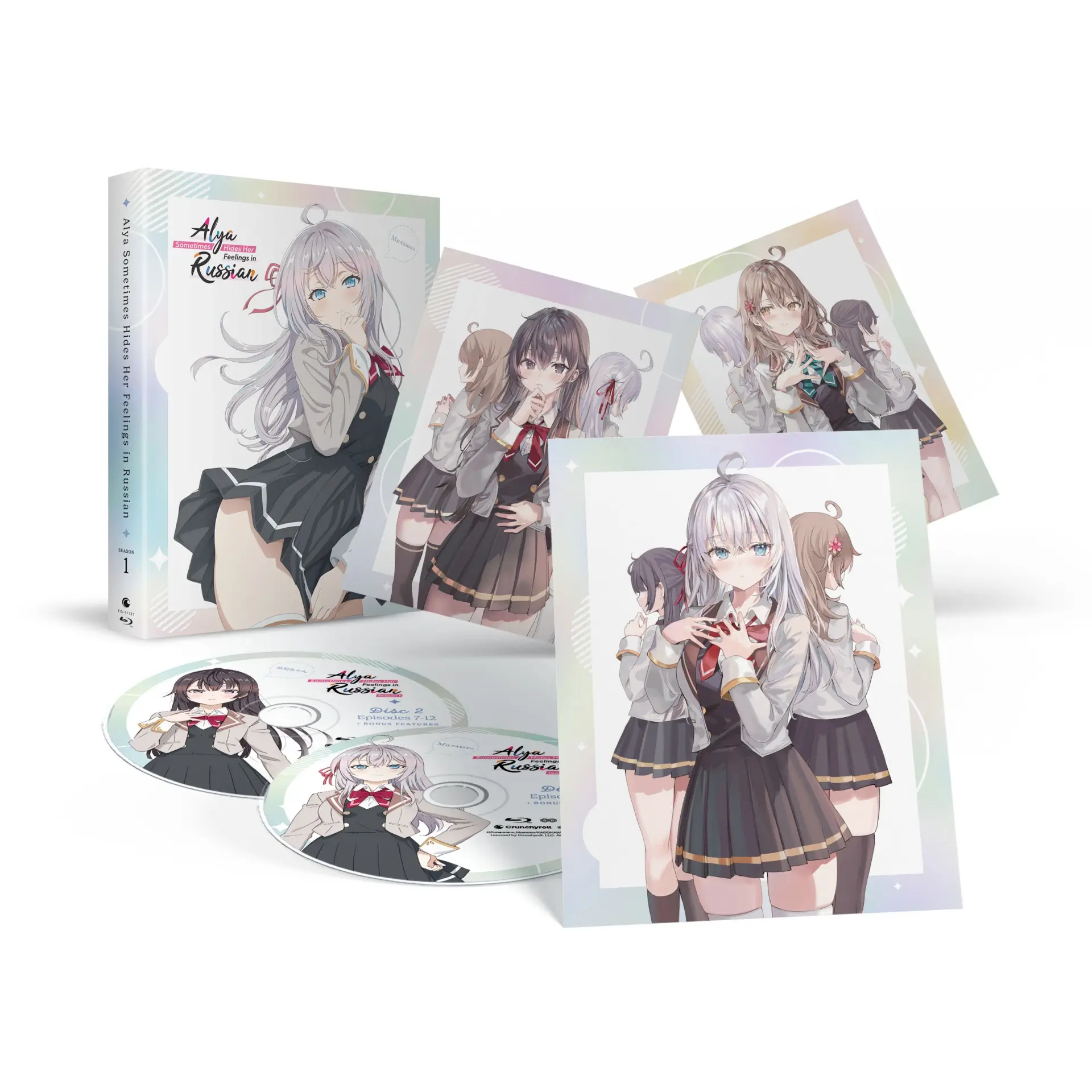 Alya Sometimes Hides Her Feelings in Russian Season 1 - Limited Edition – Blu-ray spread