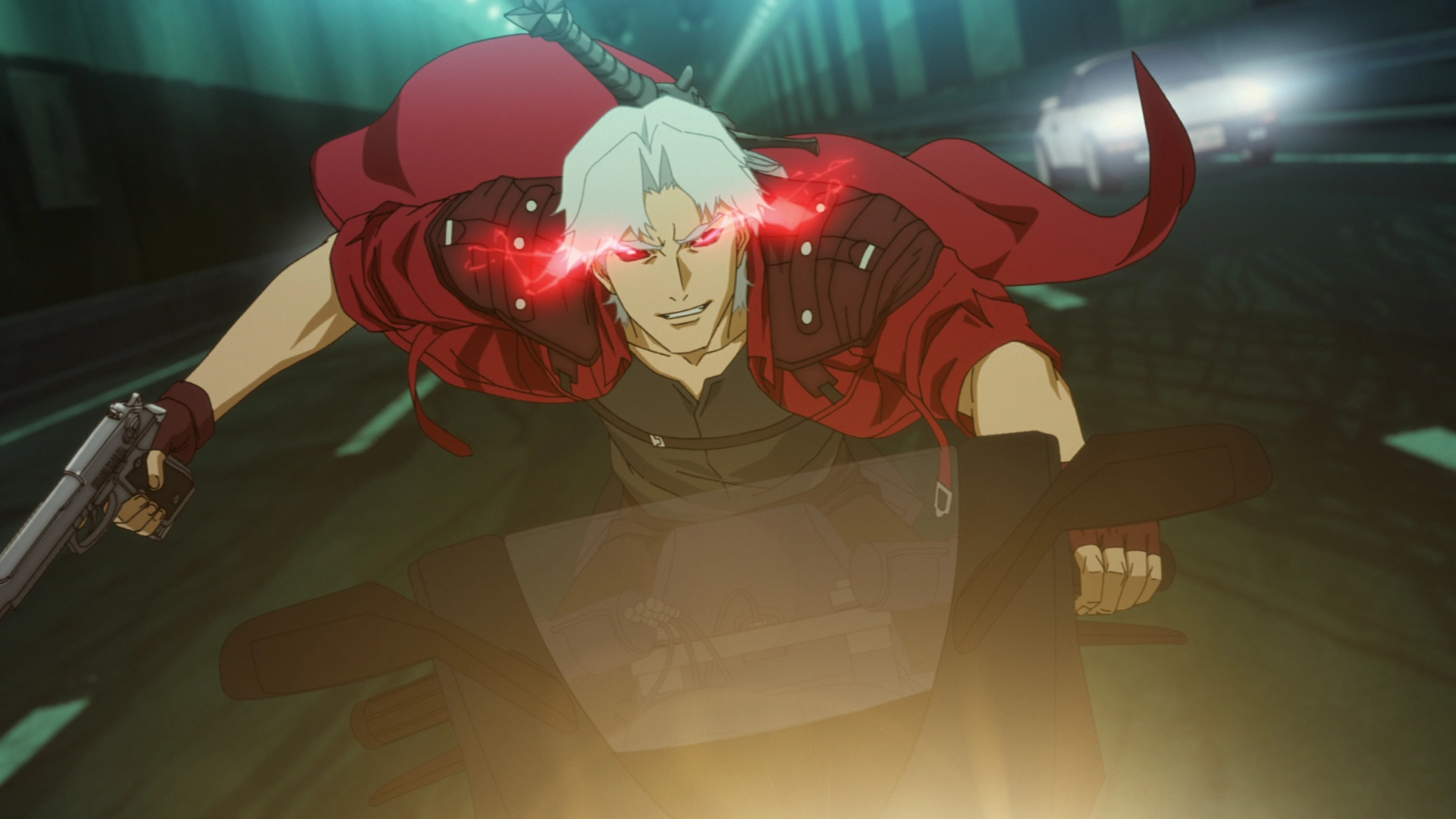 Devil May Cry S1. Johnny Yong Bosch as Dante in Devil May Cry S1. Cr. Courtesy of Netflix © 2025