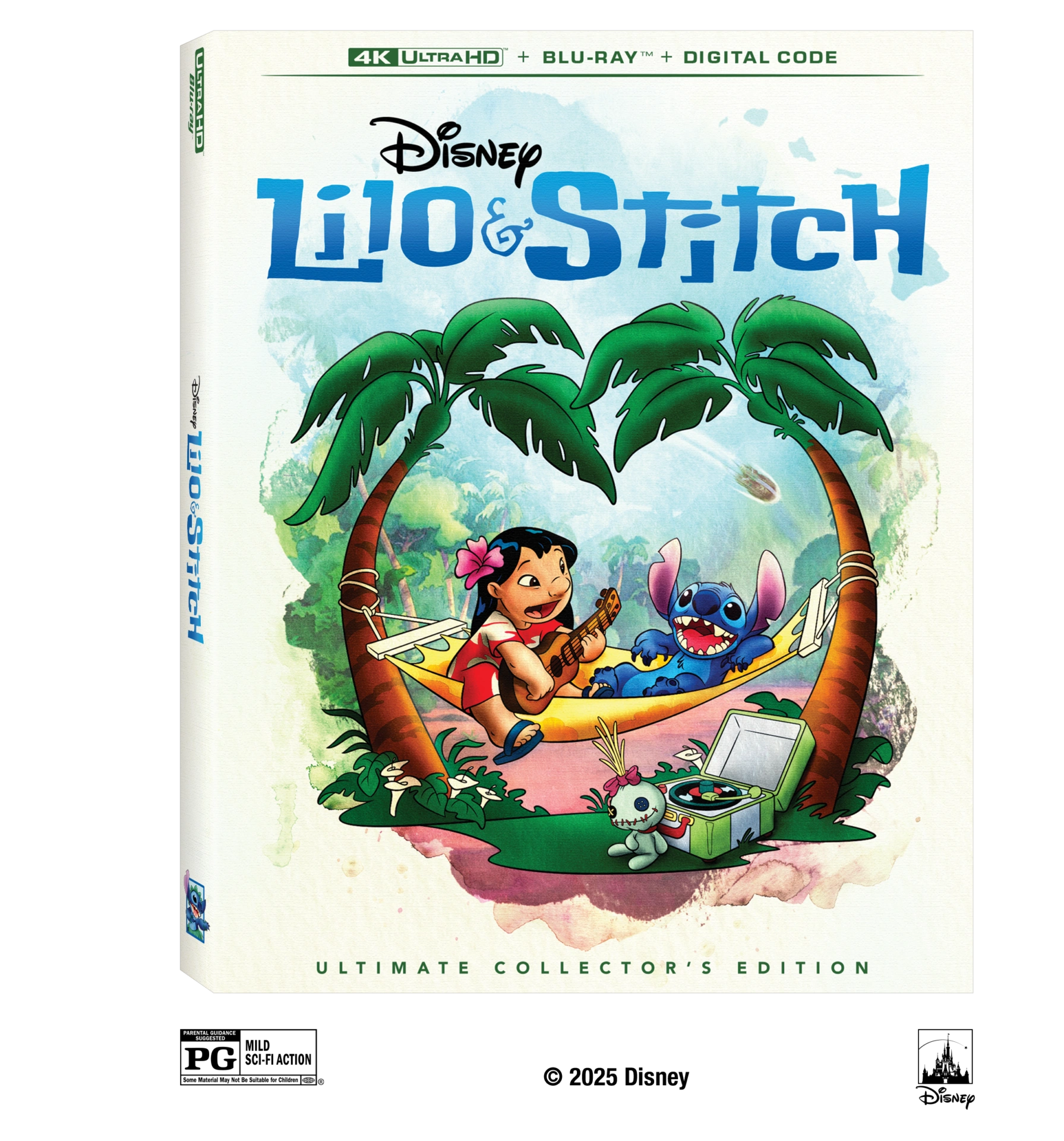 Lilo & Stitch 4K Ultra-HD cover reveal.
