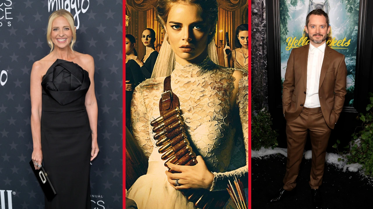 Sarah Michelle Gellar Photo By: Featureflash Photo Agency Elijah Wood Photo By: Kathy Hutchins