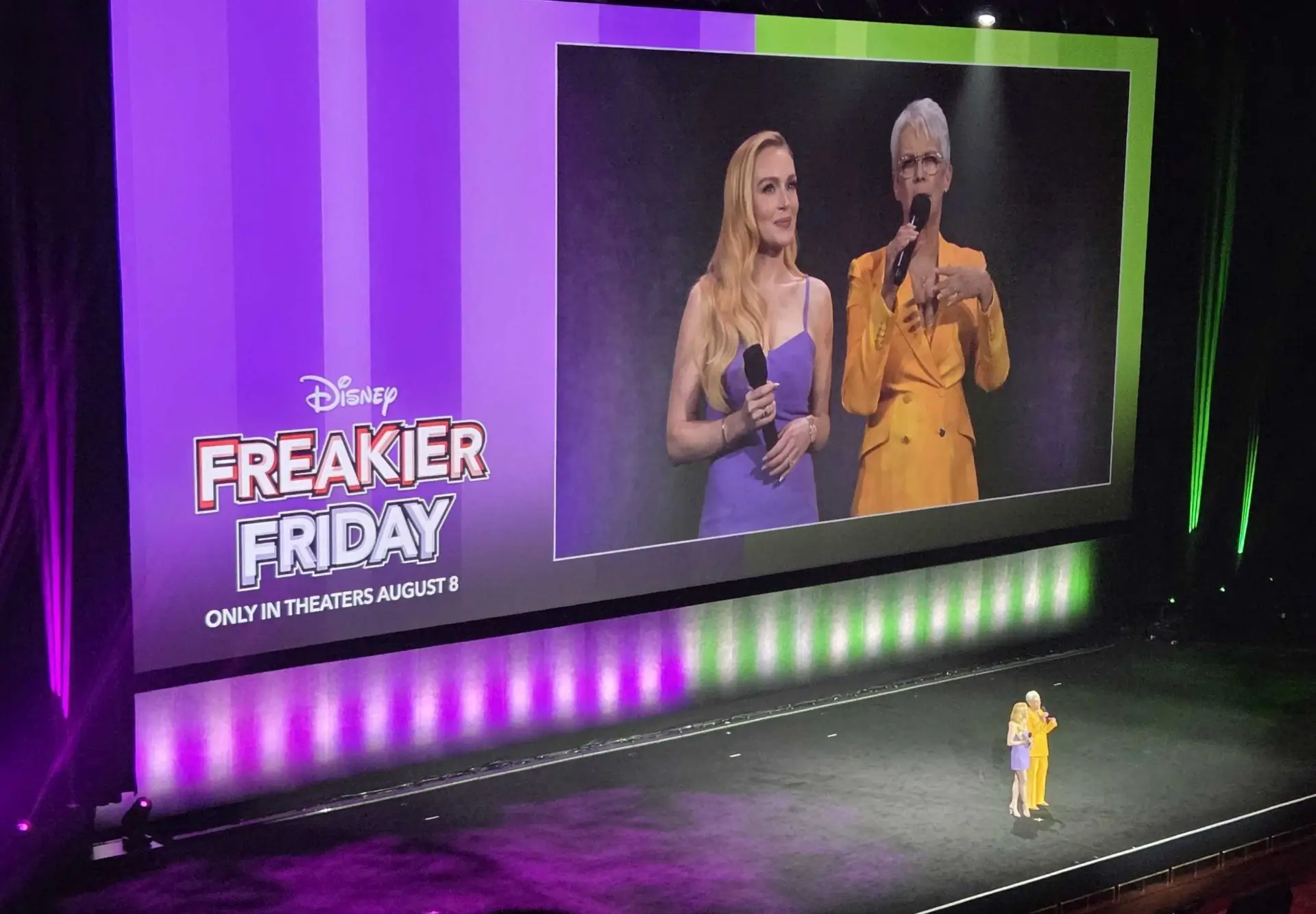 Freakier Friday Cinemacon Curtis Lohan