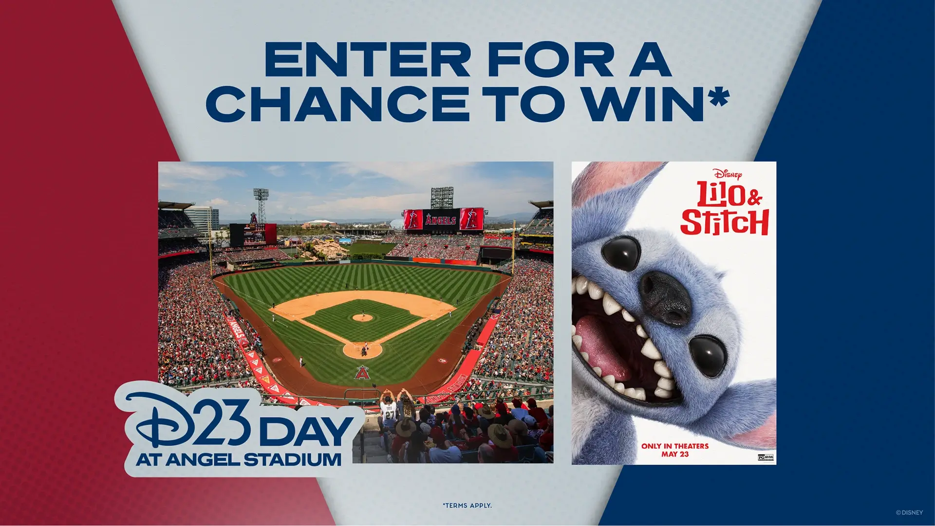 D23 D23 Day At Angels Stadium Sweepstakes